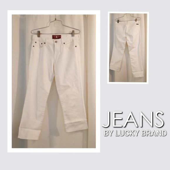 Lucky Brand Denim - White Sweet'n Crop Cropped Jean Pants 4 | 27